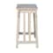 International Concepts Mission Counter Height Stool, 24" Seat Height, Unfinished S-324 - alternate 1